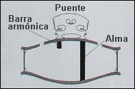 Pickups TAV - Estructura violín